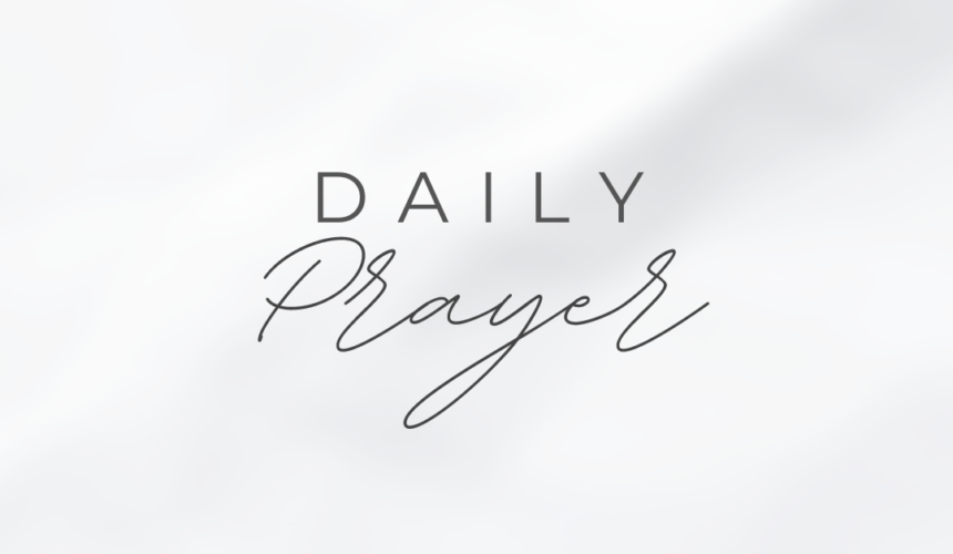 A simple model for daily prayer