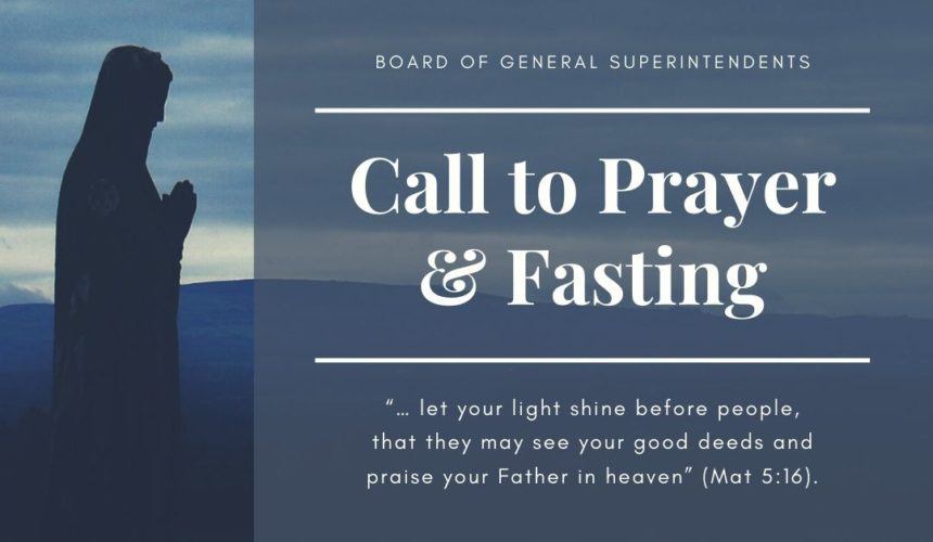 Call to prayer and fasting